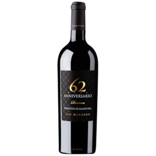 San Marzano 62 Ann. Primitivo Di Manduria Riserva